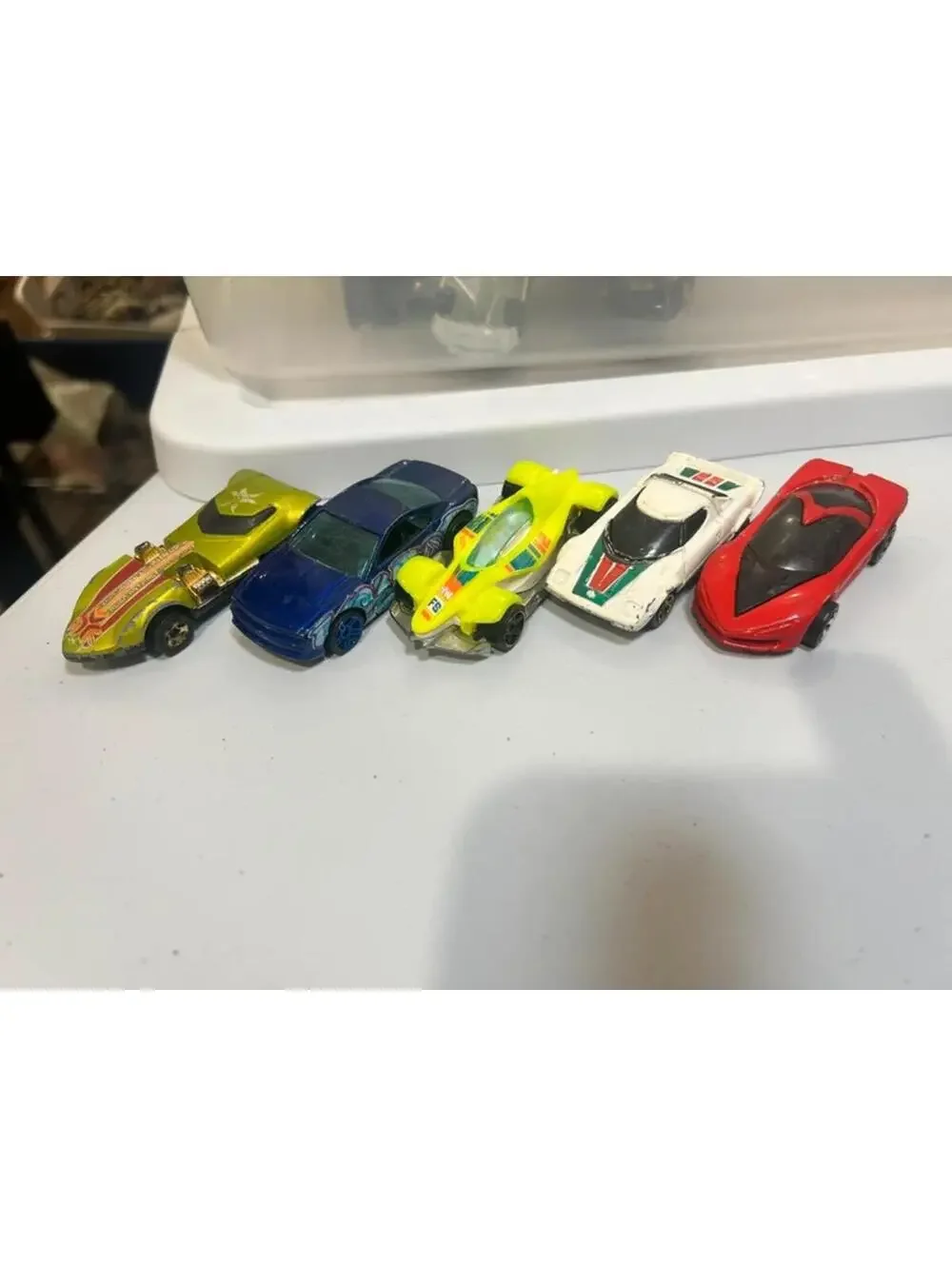 Hot wheels die cast cars lot of 5